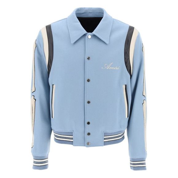 AMIRI Other - Amiri 'Bones' Varsity Bomber Jacket